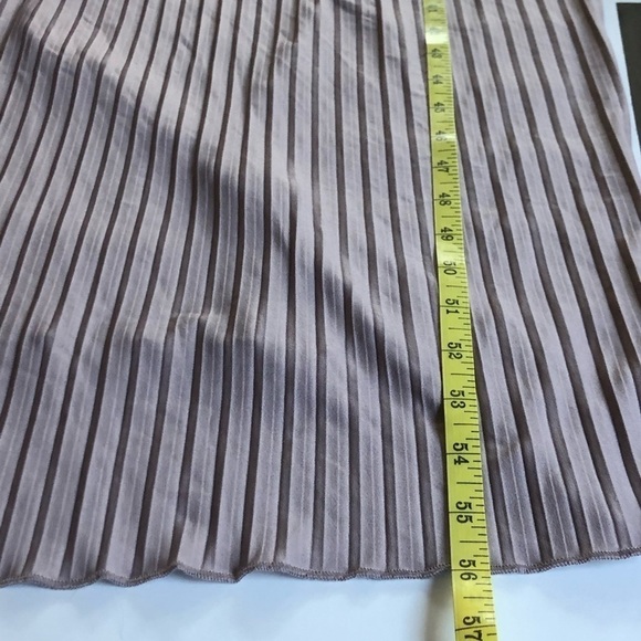 H&M Wrapover Long Pleated Cap Sleeves Maxi Dress Size S - Picture 13 of 16